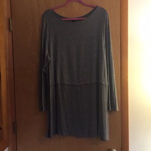 J Jill Wearever Collection Grey Tunic XL